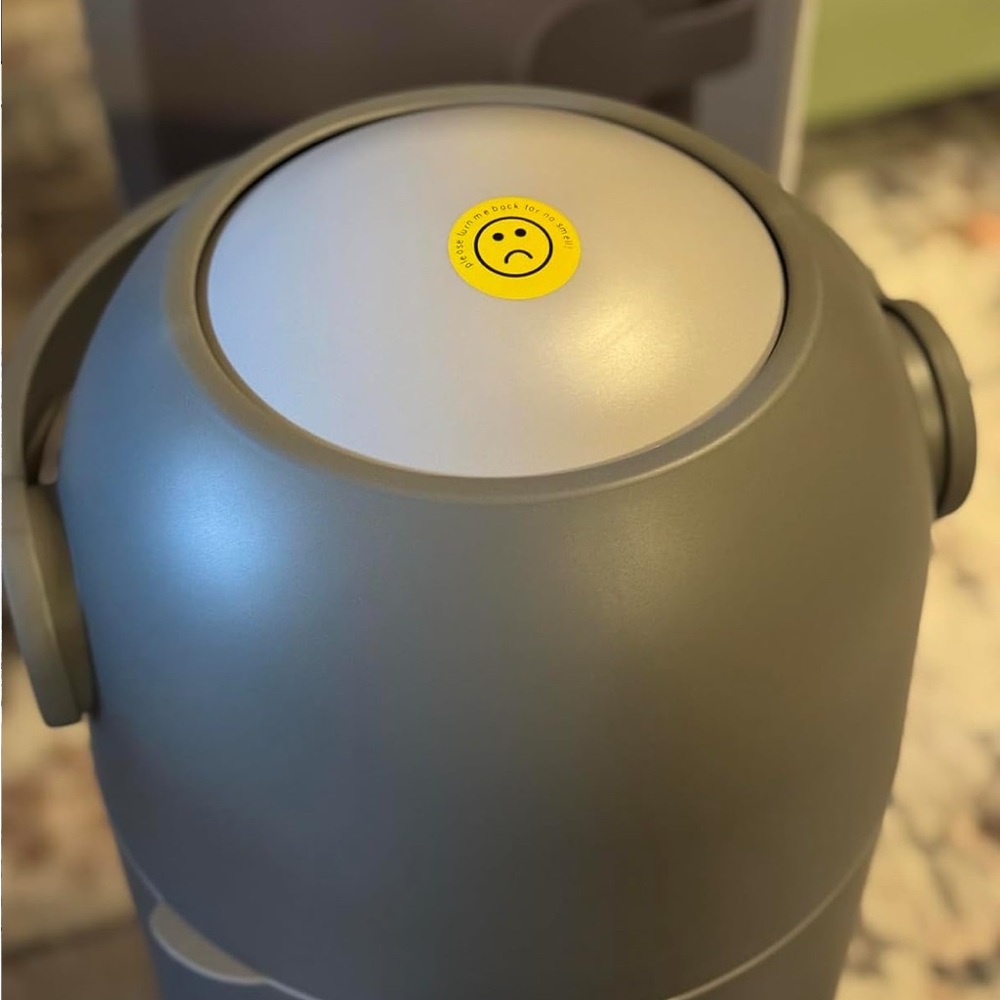 Gray Diaper Pail - Picture 2 of 5